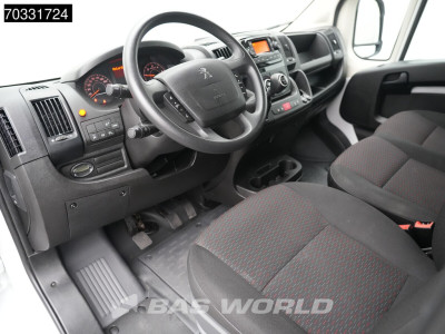 Peugeot Boxer 165PK Laadklep Bakwagen Airco Cruise Camera Standkachel Euro6 Meubelbak Koffer Möbelkoffer LBW Airco Cruise control foto 15