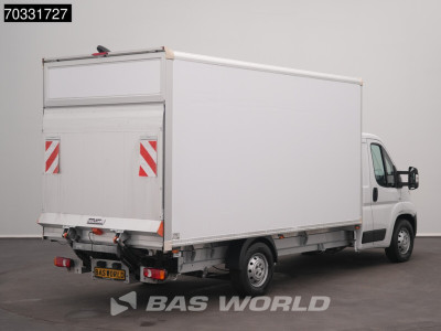 Peugeot Boxer 165PK Laadklep Bakwagen Airco Cruise Camera Standkachel Euro6 Meubelbak Koffer Möbelkoffer LBW Airco Cruise control foto 2