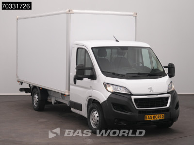 Peugeot Boxer 165PK Laadklep Bakwagen Airco Cruise Camera Standkachel Euro6 Meubelbak Koffer Möbelkoffer LBW Airco Cruise control foto 5