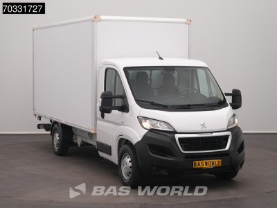 Peugeot Boxer 165PK Laadklep Bakwagen Airco Cruise Camera Standkachel Euro6 Meubelbak Koffer Möbelkoffer LBW Airco Cruise control foto 5