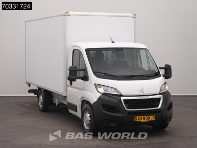 Peugeot Boxer 165PK Laadklep Bakwagen Airco Cruise Camera Standkachel Euro6 Meubelbak Koffer Möbelkoffer LBW Airco Cruise control foto 7