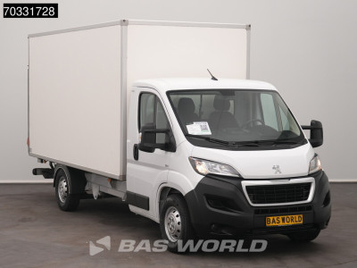 Peugeot Boxer 165PK Laadklep Bakwagen Airco Cruise Camera Standkachel Euro6 Meubelbak Koffer Möbelkoffer LBW Airco Cruise control foto 7
