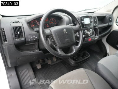 Peugeot Boxer 165PK Open Laadbak Airco Navi Trekhaak Euro6 Pritsche Pickup Airco Trekhaak foto 3