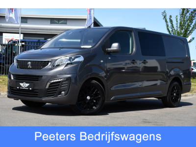 Peugeot Expert 2.0 BlueHDI 180 L3 DC PB Edition 360 Camera, Cruise, Carplay, 2 x Schuifdeur, 177pk, Automaat, Trekhaak, Multimedia, Clima, Uniek!