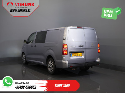 Peugeot Expert 2.0 HDI 180 pk Aut. DC Dubbel Cabine 2x Schuifdeur/ Carplay/ Stoelverw./ Climate/ Navi/ Camera/ Cruise/ 17?LMV/ PDC/ Trekhaak foto 2