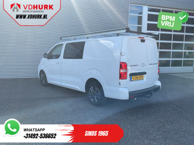 Peugeot Expert 2.0 HDi 180 pk Aut. DC Dubbel cabine LED/ Imperiaal/ Stuurverw./ Carplay/ Navi/ Camera/ Climate/ Afn.Trekhaak/ PDC/ LMV/ Cruise foto 2