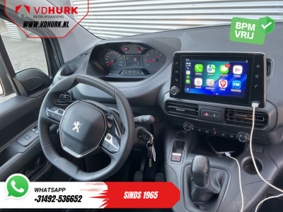 Peugeot Partner 1.5 HDI L2 Carplay/ Airco/ Cruise/ Camera/ PDC/ Sidebars/ DAB/ Trekhaak 12