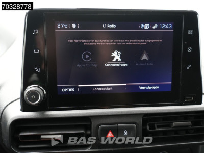 Peugeot Partner 110pk Benzine L1H1 Navi Airco Cruise Camera Parkeersensoren v+a Imperiaal Euro6 L1 Kompakt Airco Cruise control 19
