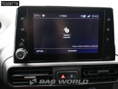 Peugeot Partner 110pk Benzine L1H1 Navi Airco Cruise Camera Parkeersensoren v+a Imperiaal Euro6 L1 Kompakt Airco Cruise control 20