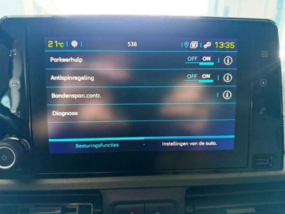 Peugeot e-Partner Asphalt 50 kWh | MARGE | Navi | 3 Zits | Camera 12