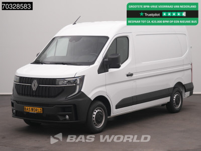 Renault E-Master 143pk E-Tech 87kWh 100% Elektrisch Long Range 460Km WLTP L2H2 Airco Navi Cruise Carplay Trekhaak Airco Trekhaak Cruise control