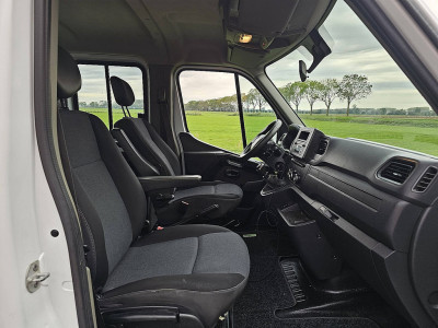 Renault MASTER 2.3 Dubbele Cabine Kipper Kist Dubbellucht Airco 3.5T-Trekhaak Euro6 145Pk! foto 7