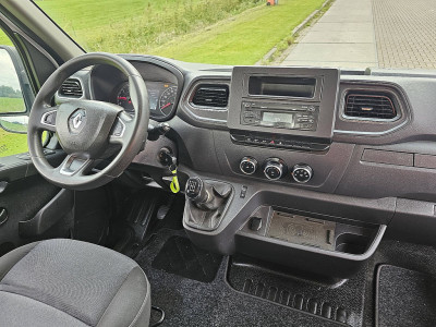 Renault MASTER 2.3 Dubbele Cabine Kipper Kist Dubbellucht Airco 3.5T-Trekhaak Euro6 145Pk! foto 8