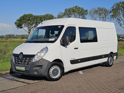 Renault MASTER 2.3 L3H2 Dubbele Cabine Airco NAP 1e Eigenaar Navi CruiseControl 145Pk Euro6 foto 2