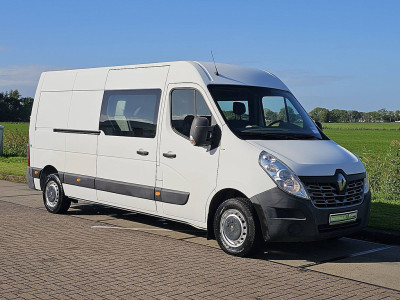 Renault MASTER 2.3 L3H2 Dubbele Cabine Airco NAP 1e Eigenaar Navi CruiseControl 145Pk Euro6 foto 5