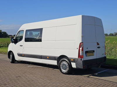 Renault MASTER 2.3 L3H2 Dubbele Cabine Airco NAP 1e Eigenaar Navi CruiseControl 145Pk Euro6 foto 6