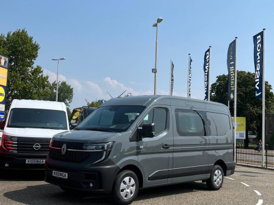 Renault Master 2.0 dCi 170 pk L2H2 Dubbel Cabine Automaat grijs foto 4