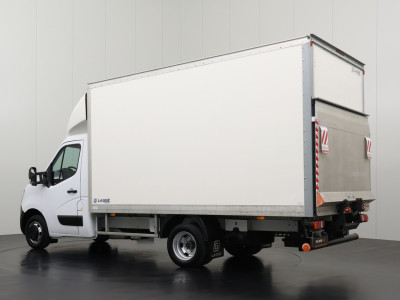 Renault Master 2.3DCI 165PK Dubbellucht Bakwagen+Laadklep | Dakspoiler | Airco | Cruise | 3-Zits foto 6