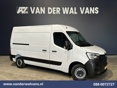 Renault Master 2.3 dCi 136pk L2H2 Euro6 Airco | Navigatie | Camera | Trekhaak | Cruisecontrol Parkeersensoren, Bijrijdersbank