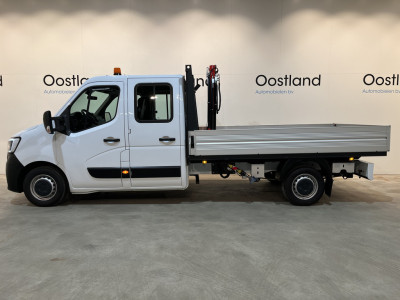 Renault Master 2.3 dCi 145 PK L3 DC Dubbel Cabine Open Laadbak / Fassi Kraan / Euro 6 / Airco / Trekhaak / Cruise Control / 7-Zits / 20.200 KM !! 13