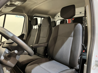 Renault Master 2.3 dCi 145 PK L3 DC Dubbel Cabine Open Laadbak / Fassi Kraan / Euro 6 / Airco / Trekhaak / Cruise Control / 7-Zits / 20.200 KM !! 7