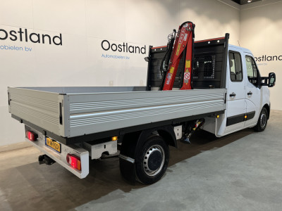 Renault Master 2.3 dCi 145 PK L3 Open Laadbak / Fassi Kraan / Euro 6 / Airco / Trekhaak / Cruise Control / 3-Zits / 20.200 KM !! foto 21