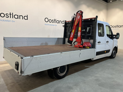 Renault Master 2.3 dCi 145 PK L3 Open Laadbak / Fassi Kraan / Euro 6 / Airco / Trekhaak / Cruise Control / 3-Zits / 20.200 KM !! foto 4