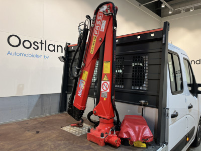 Renault Master 2.3 dCi 145 PK L3 Open Laadbak / Fassi Kraan / Euro 6 / Airco / Trekhaak / Cruise Control / 3-Zits / 20.200 KM !! foto 9