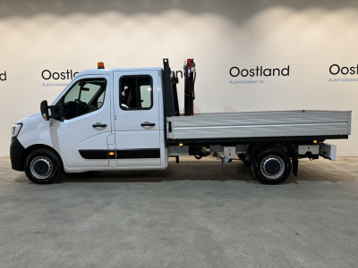 Renault Master 2.3 dCi 145 PK L3 Open Laadbak / Fassi Kraan / Euro 6 / Airco / Trekhaak / Cruise Control / 3-Zits / 55.000 KM !! foto 18