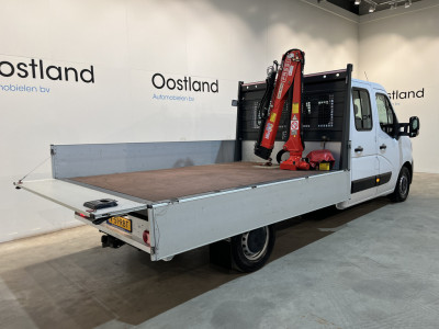 Renault Master 2.3 dCi 145 PK L3 Open Laadbak / Fassi Kraan / Euro 6 / Airco / Trekhaak / Cruise Control / 3-Zits / 55.000 KM !! foto 3