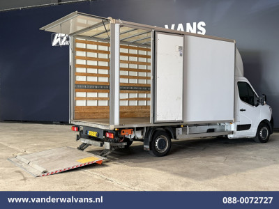 Renault Master 2.3 dCi 146pk Bakwagen 232cm Hoog Laadklep Zijdeur Euro6 Airco | LED | Lat om Lat betimmering Cruisecontrol, Bijrijdersbank, 972kg laadvermogen 2