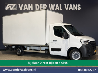 Renault Master 2.3 dCi 146pk Bakwagen Laadklep Euro6 *Rijklaar Direct Rijden* Airco | LED | 1000kg laadvermogen Bijrijdersbank Bijrijdersbank