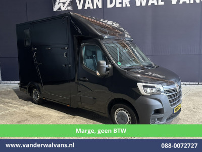 Renault Master 2.3 dCi 150pk **MARGE, geen BTW** L2H1 Paardenwagen Euro6 Airco | Camera | Cruisecontrol | Trekhaak Bijrijdersbank foto 12
