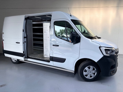 Renault Master Automaat Servicewagen T35 2.3 dCi 150pk L2H2 Energy Work Edition 3persoons, BOTT inrichting, Trekhaak Rijklaarprijs 15