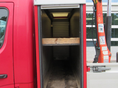 Renault Master R4500 DCi 125 + Palfinger PC1500 Kraan Crane 17