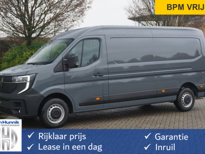 Renault Master T35 170PK L3H2 BPM VRIJ!! 10 R-Link Navi, Camera, LED 270Gr Deur!! NR. 611
