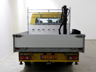 Renault Master T35 2.3 dCi 130pk E6 L2H1 D.C. Open Laadbak + HIAB 013T Kraan 12-2016 foto 17