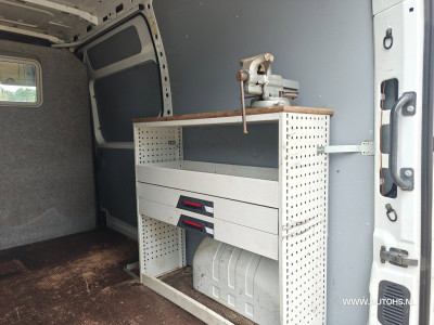 Renault Master T35 2.3 dCi 135 L2H2+ werkplaats inrichting , Euro 6 , 1e Eig , 140 PK , Apk 4- 2027 , Camera , leuke bus. 21