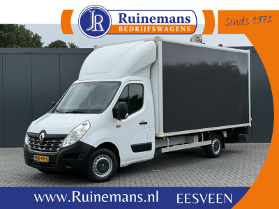 Renault Master T35 2.3 dCi 146 PK / BAKWAGEN / DHOLLANDIA LAADKLEP / CRUISE / AIRCO / 3-ZITS / ZIJDEUR / MEUBELBAK