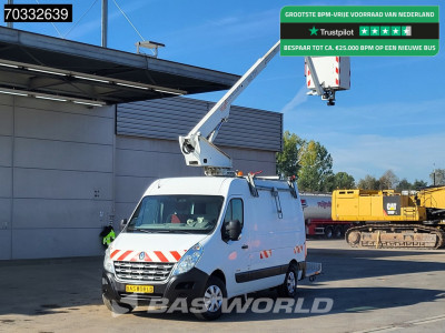 Renault Master 125PK Hoogwerker L2H2 Airco Cruise Parkeersensoren L2 Hubarbeitsbuhne Arbeitsbuhne 1Personen Airco Cruise control