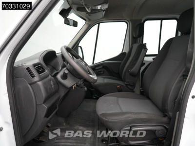 Renault Master 130PK Dubbel Cabine Kipper met Kist Dubbellucht 3,5t Trekhaak LED Airco Cruise Euro6 Tipper Benne Kieper Airco Trekhaak Cruise control 15
