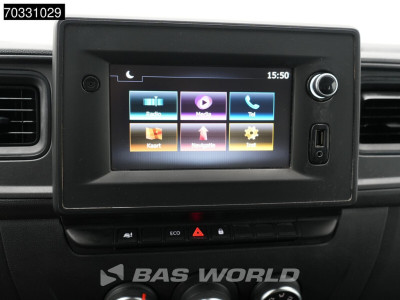 Renault Master 130PK Dubbel Cabine Kipper met Kist Dubbellucht 3,5t Trekhaak LED Airco Cruise Euro6 Tipper Benne Kieper Airco Trekhaak Cruise control 17