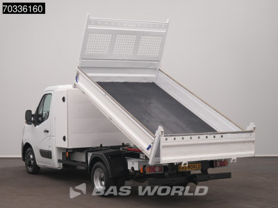 Renault Master 130PK Kipper 3,5t Trekhaak Dubbellucht met Kist Airco Cruise Euro6 Benne Kieper Tipper Airco Trekhaak Cruise control foto 6