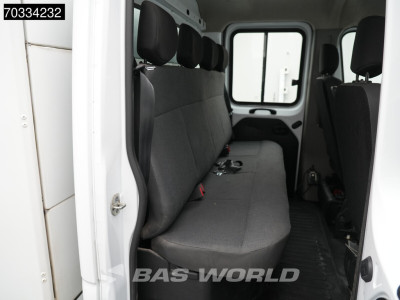 Renault Master 130PK Kipper Dubbele Cabine Dubbellucht Airco 3,5t Trekhaak Euro6 Benne Kieper Doka Mixto Airco Dubbel cabine Trekhaak Cruise control foto 12