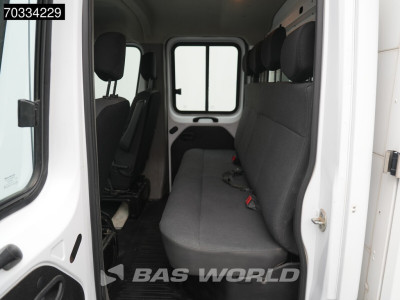 Renault Master 130PK Kipper Dubbele Cabine Dubbellucht Airco 3,5t Trekhaak Euro6 Benne Kieper Doka Mixto Airco Dubbel cabine Trekhaak Cruise control foto 18