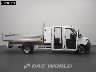 Renault Master 130PK Kipper Dubbele Cabine Dubbellucht Airco 3,5t Trekhaak Euro6 Benne Kieper Doka Mixto Airco Dubbel cabine Trekhaak Cruise control foto 7