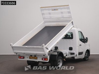 Renault Master 130PK Kipper Dubbellucht 3,5t Trekhaak Airco Cruise Euro6 Tipper Benne Kieper Airco Trekhaak Cruise control foto 2