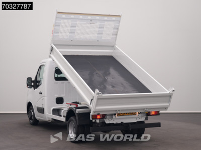 Renault Master 130PK Kipper Dubbellucht 3,5t Trekhaak Airco Cruise Euro6 Tipper Benne Kieper Airco Trekhaak Cruise control 6