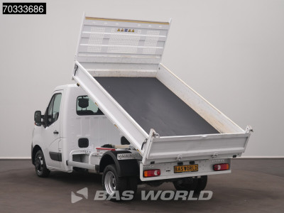 Renault Master 130PK Kipper Dubbellucht 3,5t Trekhaak Airco Cruise Euro6 Tipper Benne Kieper Airco Trekhaak Cruise control foto 6
