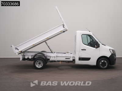 Renault Master 130PK Kipper Dubbellucht 3,5t Trekhaak Airco Cruise Euro6 Tipper Benne Kieper Airco Trekhaak Cruise control foto 7